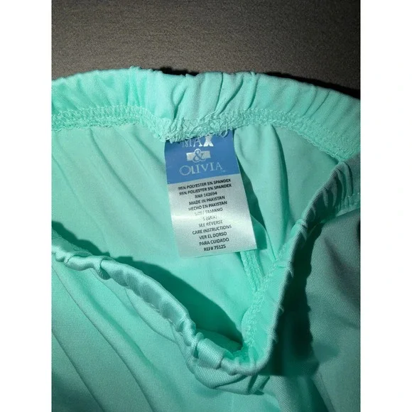 Max Olivia Kids Girls Mint Green Pajama Sleepwear Set Long Sleeve, Size S, NWT - Picture 8 of 11